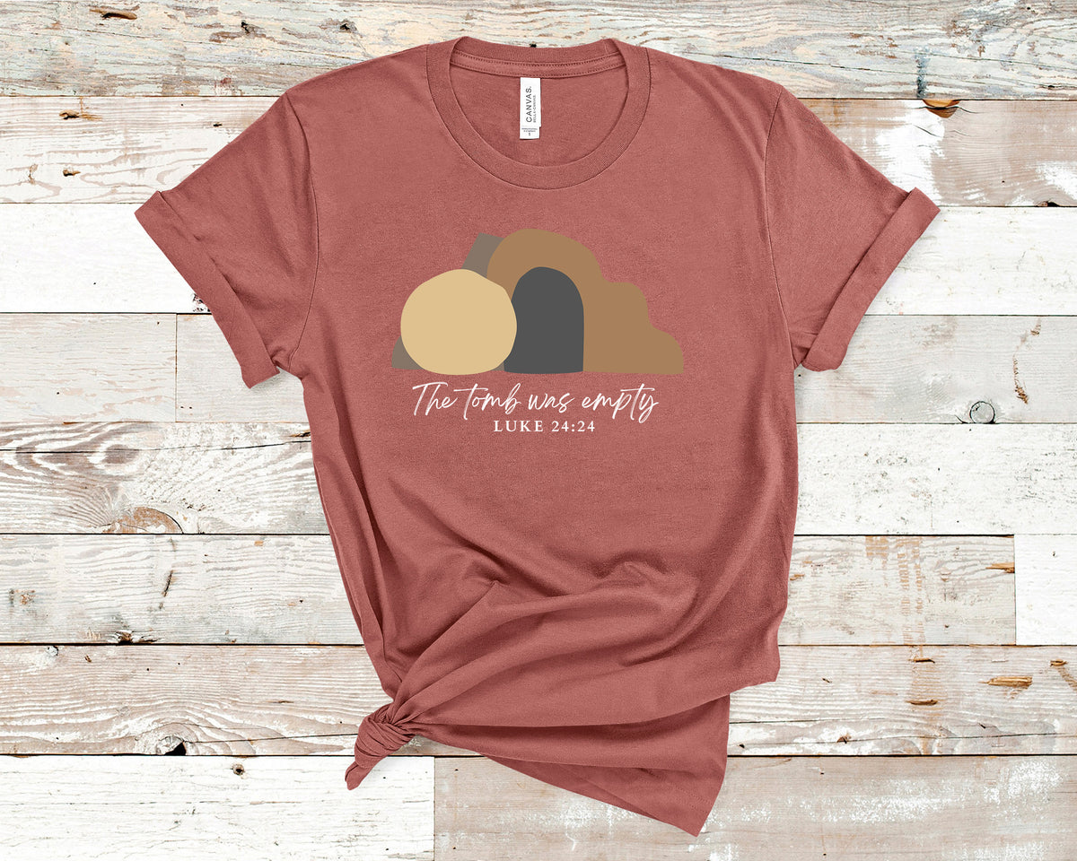 The tomb was empty - Unisex t-shirt