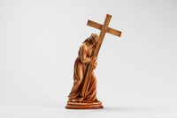 "Jesus Carries the Cross" Resin Figurine