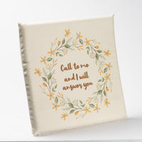 "Call to Me and I Will Answer You" - Jeremiah 33:3, Prayer Kneeling Pad