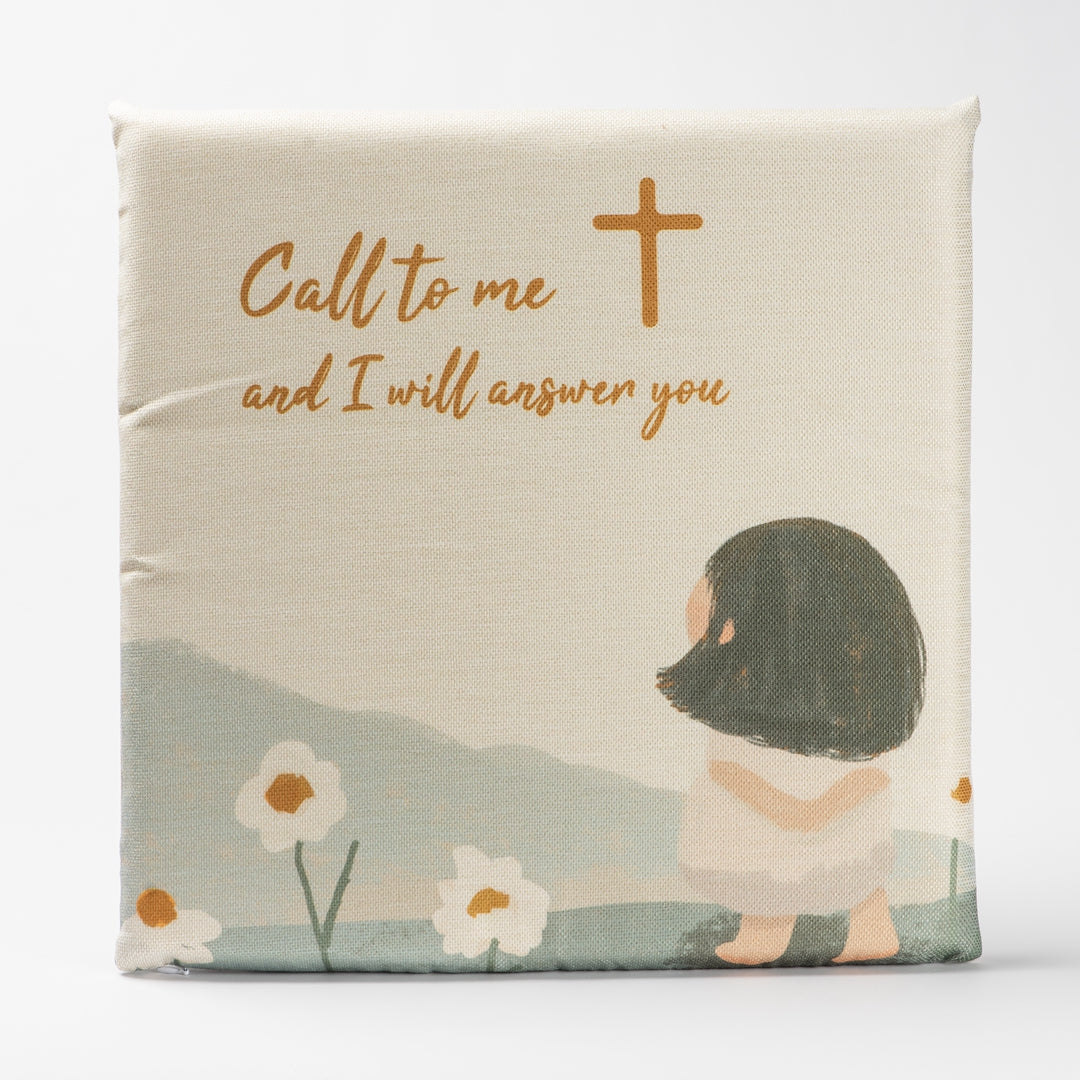 "Call to Me and I Will Answer You" - Jeremiah 33:3, Prayer Kneeling Pad