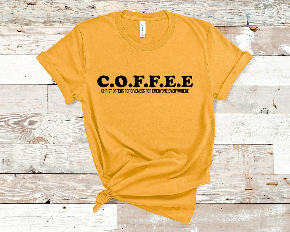 C.O.F.F.E.E - Unisex t-shirt