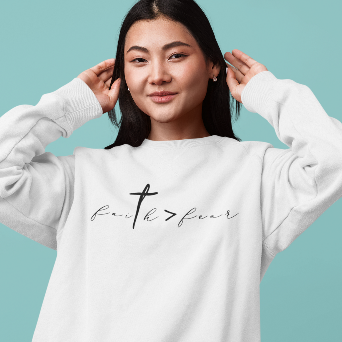 Faith over Fear - Unisex Sweatshirt