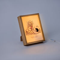 "The LORD is my light and my salvation" Furniture Ornamental Night Light