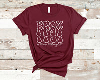 Pray on it - Unisex t-shirt