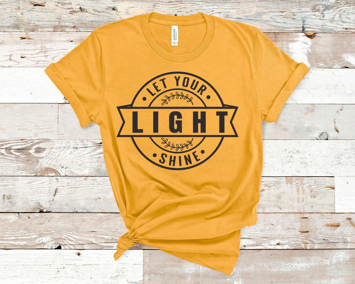 Let Your Light Shine - Unisex t-shirt