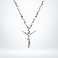 Jesus Crucifix Pendant Necklace