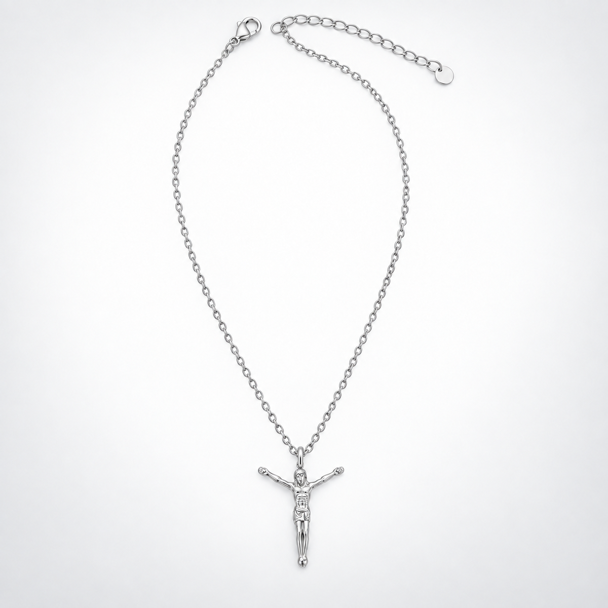 Jesus Crucifix Pendant Necklace