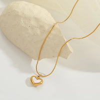 Mother-of-Pearl Heart Necklace