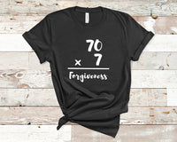 Forgive | Matthew 18:22 - Unisex t-shirt