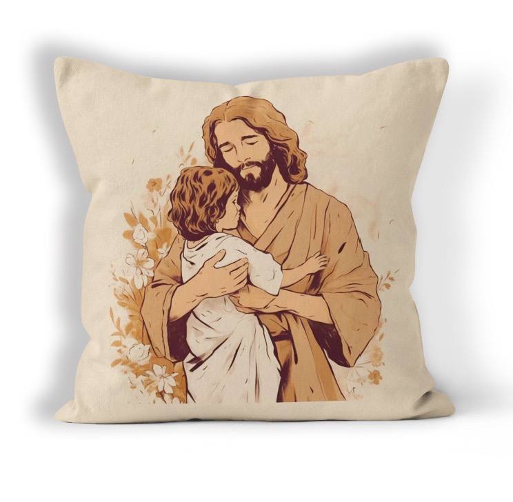 "Walk with the Lord" Series Throw Pillow, Home Decor