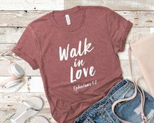 Load image into Gallery viewer, Walk in Love - Short Sleeve Unisex T-Shirt
