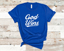 Load image into Gallery viewer, God Wins - Short Sleeve Unisex T-Shirt
