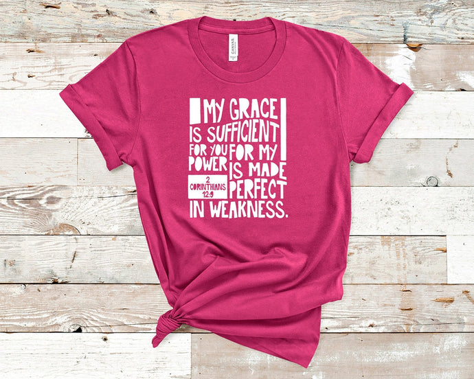 My grace is sufficient for you - Faith Unisex T-Shirt