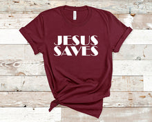 Load image into Gallery viewer, Jesus Saves - Faith Unisex T-Shirt
