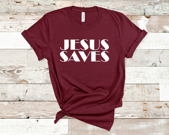 Jesus Saves - Faith Unisex T-Shirt