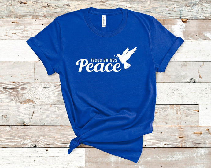 Jesus Brings Peace - Short Sleeve Unisex T-Shirt