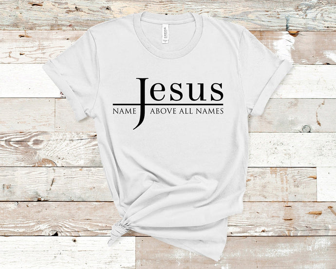 Philippians 2:9 Jesus name above all names - Faith Unisex T-Shirt